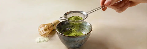 Matcha -Siebe