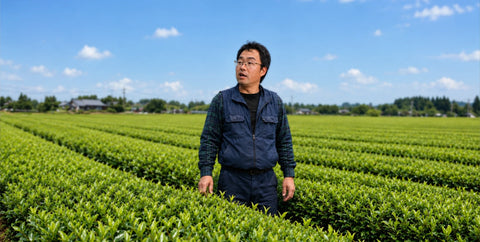 Kawaji of Kasugaen, Nio Teas partner tea farmer in Kagoshima, Japan
