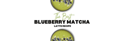 This Blueberry Matcha is an Antioxidant Bomb!