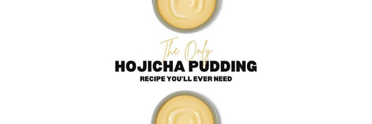 hojicha pudding recipe