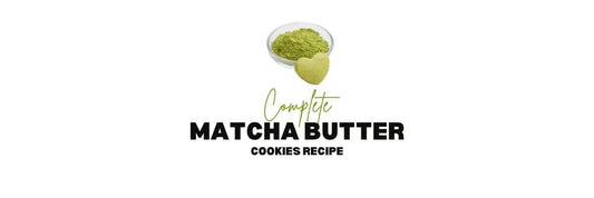 matcha butter cookies