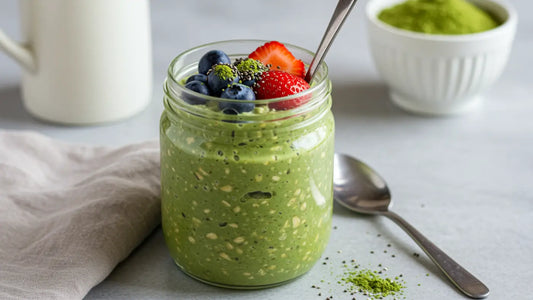 matcha overnight oats
