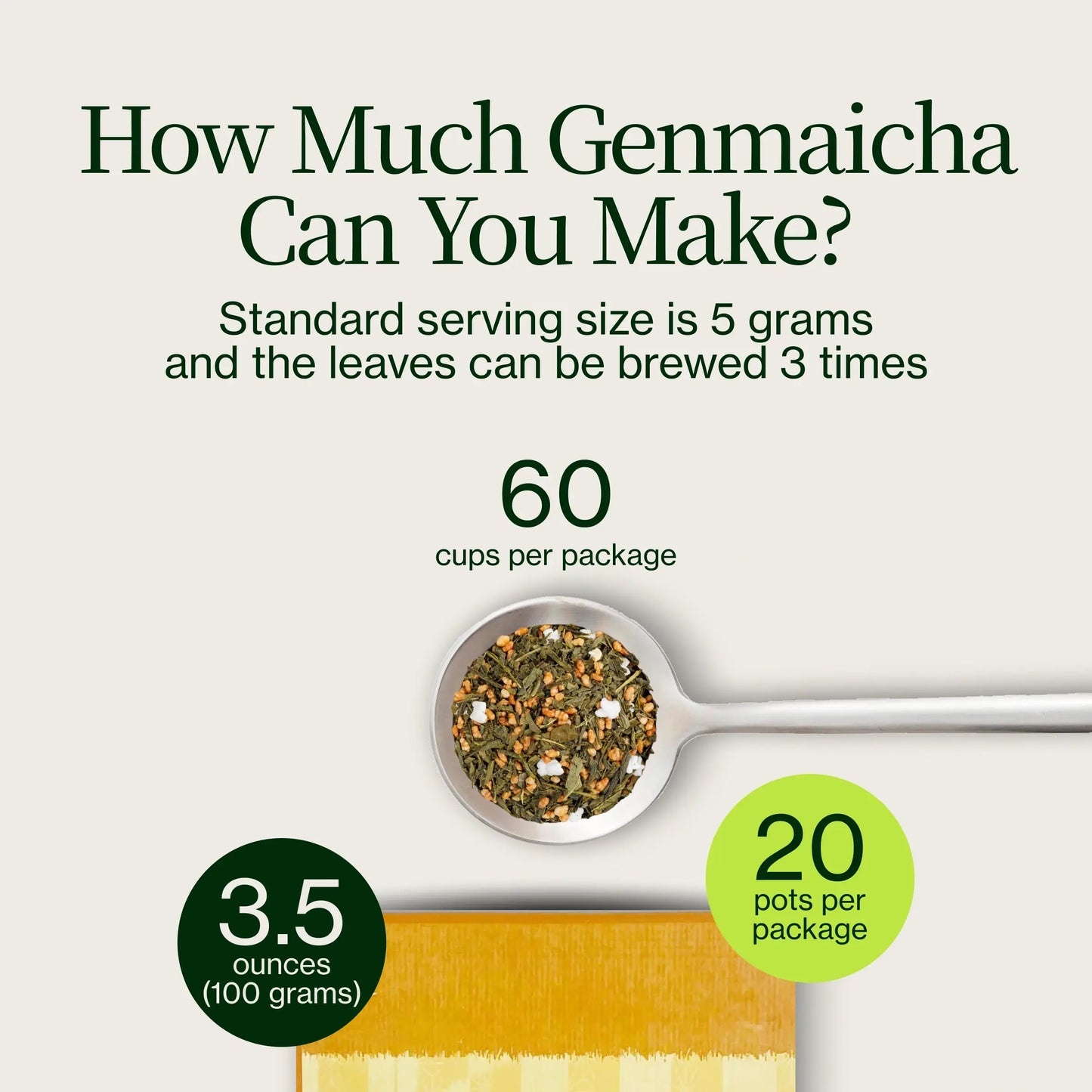 Genmaicha Popcorn Grüner Tee