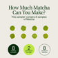 Matcha-Tee-Sampler (21er-Pack) 