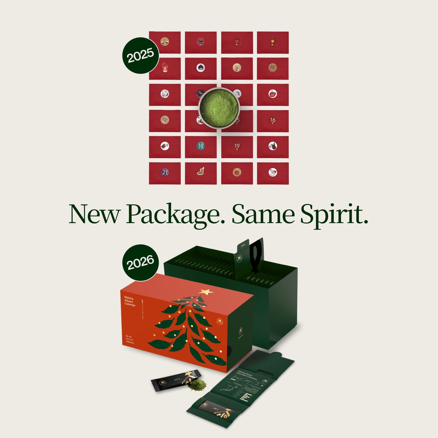 Matcha Adventskalender 2026