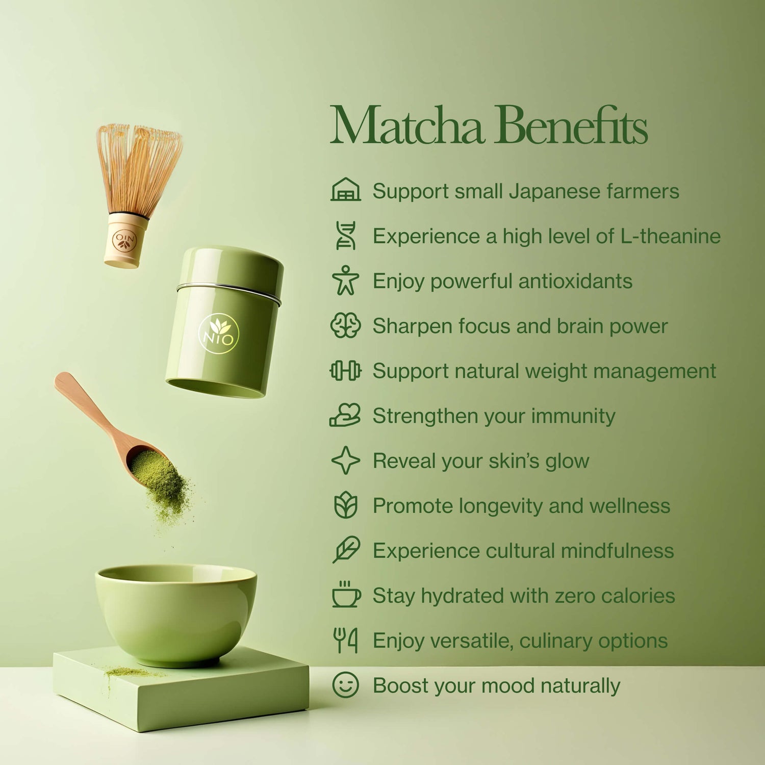 matcha advent calendar benefits