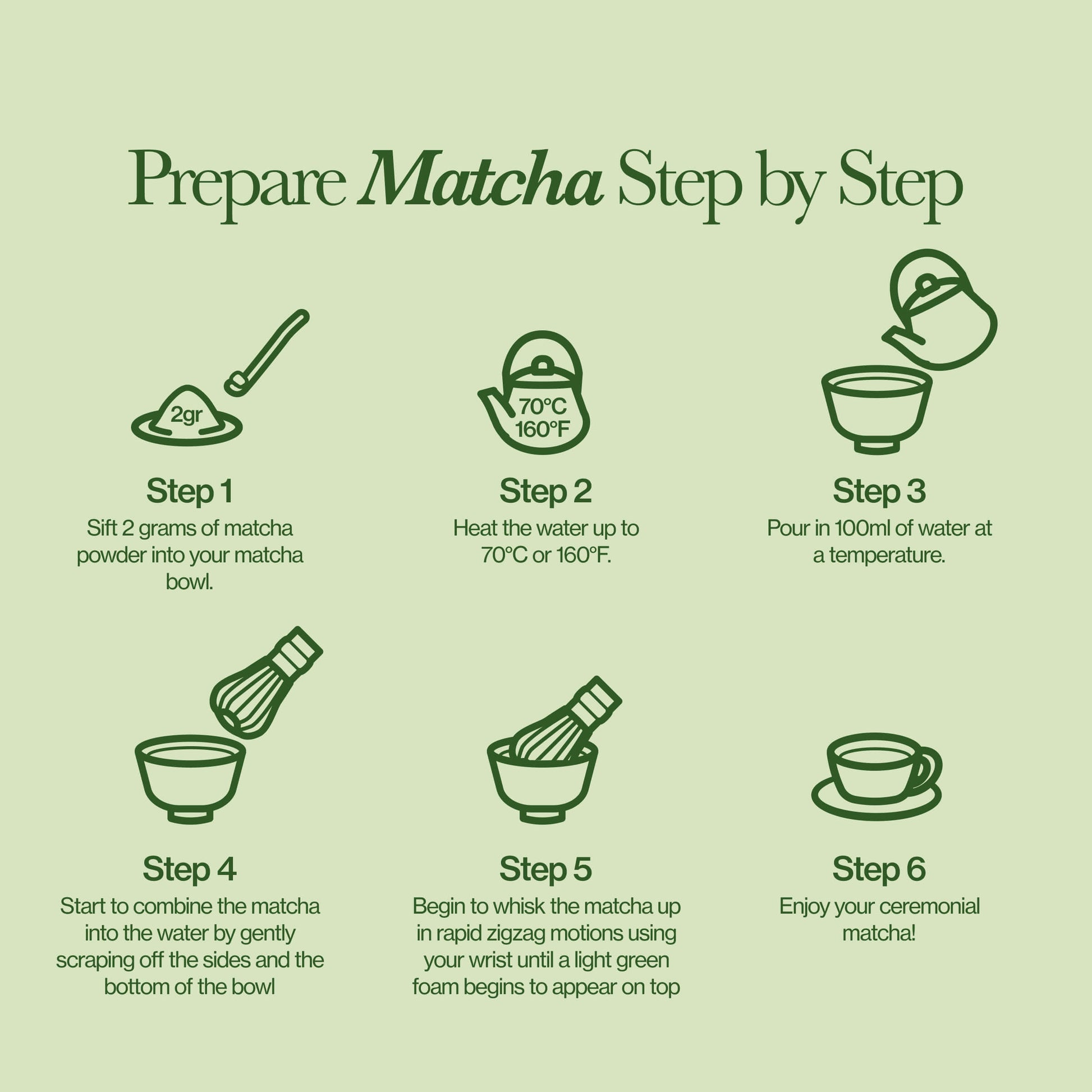 matcha advent calendar how to use the whisk chawan chashaku
