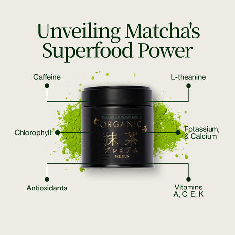 Premium-Matcha Chiran Grüner Tee