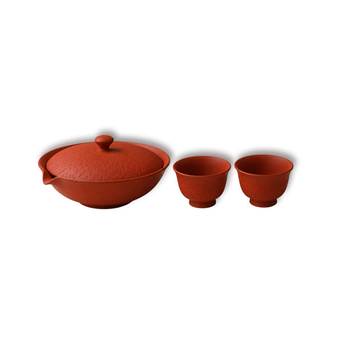 Rotes Shiboridashi -Set